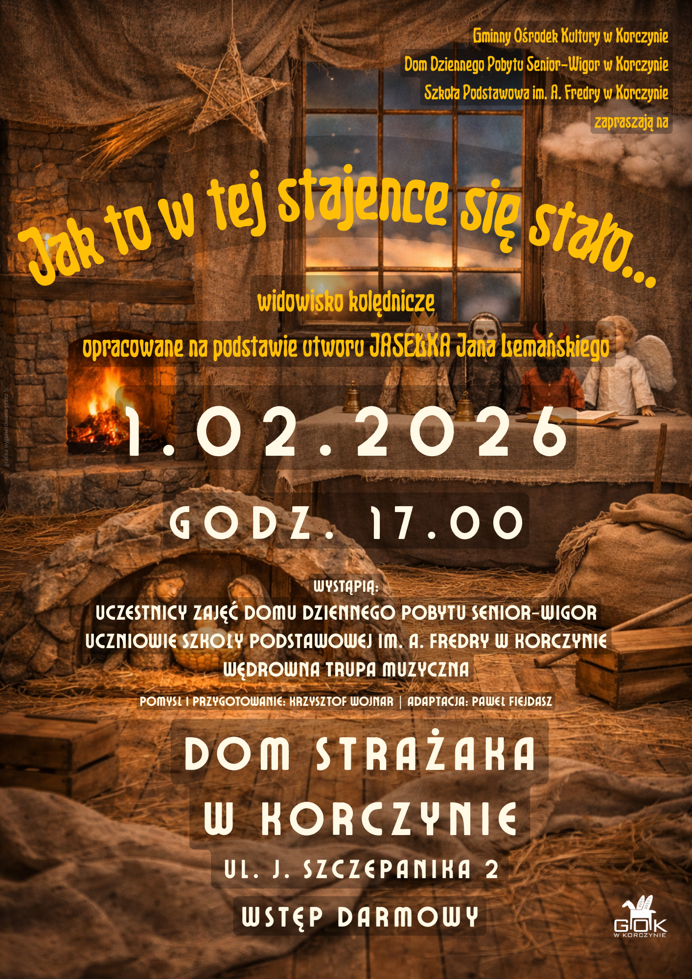 Jak to w tej stajence się stalo...